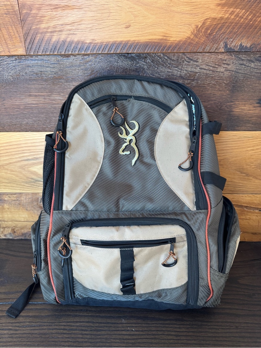 Browning Two-Tone Brown and Tan Outdoor Backpack
